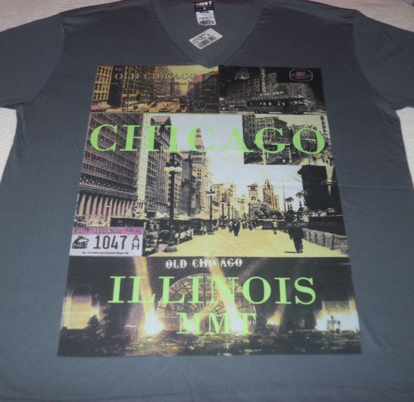 camisa masculina cinza com estampa gola v tamanho (g)